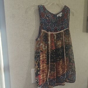 Patrons of Peace Multicolor Boho Tunic